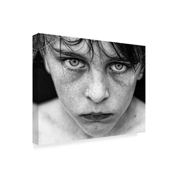 Eric Drigny 'Charlies Face' Canvas Art,24x32